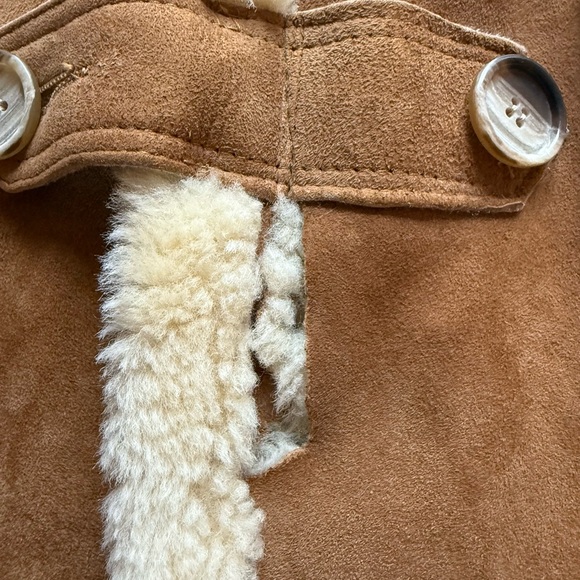 RARE!!!! Collectible 1970's Men's Tan/cognac/brown Shearling Coat - Picture 14 of 16